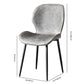 Scandinavian Coffee Shop Metal Side Chair Matte Finish Wingback Dining Chair Clearhalo ' kitchen&dining_furn' 'Dining Chairs' 'Dining Tables & Seating' 'dining_chair' 'furn' 'furn_dining_chair' 'Furniture' 'furniture_dining_chair' 'Kitchen & Dining Furniture' 'kitchen' 1200x1200_3fef4384-c2bc-4143-be38-39f3bb6870ac