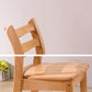 Morden Kitchen Wood Squar Dining Chair Ladder Back Stacking Dining Chair Clearhalo ' kitchen&dining_furn' 'Dining Chairs' 'Dining Tables & Seating' 'dining_chair' 'furn' 'furn_dining_chair' 'Furniture' 'furniture_dining_chair' 'Kitchen & Dining Furniture' 'kitchen' 1200x1200_3feff172-61d4-4bba-bec2-bf9a29832cf0