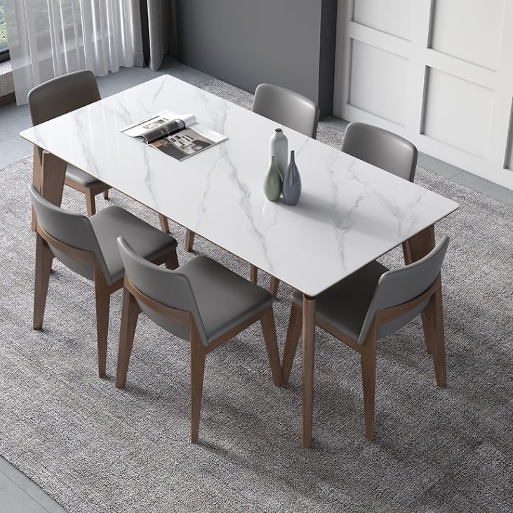 Sintered Stone Rectangle Table Medieval Modern White Table with 4 Legs for Restaurant Clearhalo ' dining_table' 'Dining Tables & Seating' 'Dining Tables' 'furn' 'furn_dining_table' 'Furniture' 'furniture_dining_table' 'Kitchen & Dining Furniture' 'kitchen&dining_furn' 'kitchen' 'kitchen_dining_table' 1200x1200_3ff0805d-34b1-4fbd-9c0c-7c9124b73da6