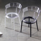 Contemporary Plastic Restaurant Side Chair Clear Open Back Dining Chair Clearhalo ' kitchen&dining_furn' 'Dining Chairs' 'Dining Tables & Seating' 'dining_chair' 'furn' 'furn_dining_chair' 'Furniture' 'furniture_dining_chair' 'Kitchen & Dining Furniture' 'kitchen' 1200x1200_3ff3c6eb-359f-47d0-a4df-9992969ace00