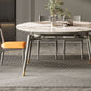 Modern Round Dining Table Stone Top Dining Table with 4 Wood Legs Clearhalo 'Dining Tables & Seating' 'Dining Tables' 'dining_table' 'furn' 'furn_dining_table' 'Furniture' 'furniture_dining_table' 'Kitchen & Dining Furniture' 'kitchen' 'kitchen_dining_table' 1200x1200_3ff61840-6f3d-4dac-a767-b837a9e2ccfb