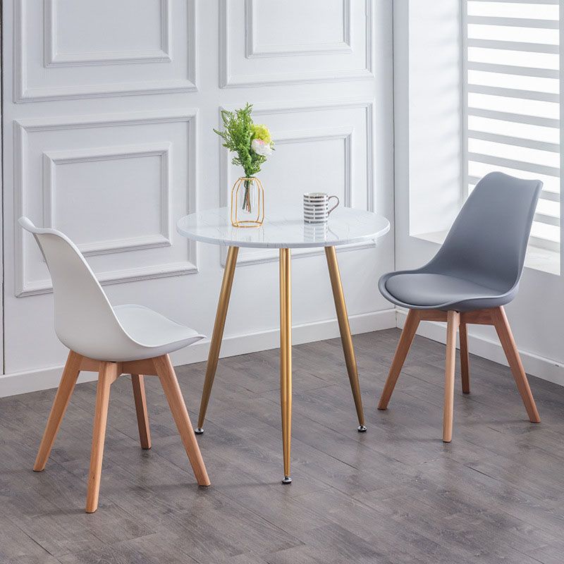 Contemporary Kitchen Chair Dining Armless Chairs with Wooden Legs Clearhalo 'Dining Chairs' 'Dining Tables & Seating' 'dining_chair' 'Furniture' 'furniture_dining_chair' 'Kitchen & Dining Furniture' 1200x1200_3ff7babf-8a89-492a-948b-1827a3d1c839