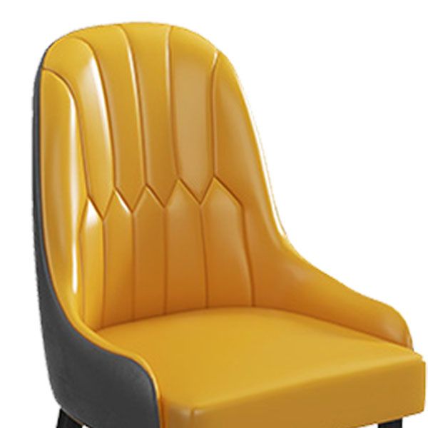 Nordic 1/4/5/7 Pieces Dining Set with Round Table and Leather Chairs Dinette Set Clearhalo 'Dining Room Sets' 'Dining Tables & Seating' 'dining_room_set' 'furn' 'furn_dining_room_set' 'Furniture' 'furniture_dining_room_set' 'Kitchen & Dining Furniture' 'kitchen&dining_furn' 'kitchen' 1200x1200_3ffa8ea4-f23c-4923-a152-c8076f30c71e