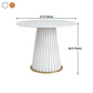 Luxury Sintered Stone Top Dining Table Restaurant Round Table with Metal Pedestal Base Clearhalo ' dining_table' 'Dining Tables & Seating' 'Dining Tables' 'furn' 'furn_dining_table' 'Furniture' 'furniture_dining_table' 'Kitchen & Dining Furniture' 'kitchen&dining_furn' 'kitchen' 'kitchen_dining_table' 1200x1200_3ffba2fc-c94c-4d55-a49f-751fc3fff0c1