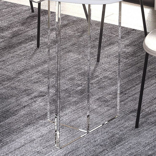 Contemporary Dining Set 1/2/4/5/6/7 Pcs Rectangle Dining Table with Windsor Chairs Clearhalo 'Dining Room Sets' 'Dining Tables & Seating' 'dining_room_set' 'furn' 'furn_dining_room_set' 'Furniture' 'Kitchen & Dining Furniture' 1200x1200_40003774-a740-4c24-abdf-332e0f11a065