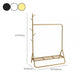 Modern Hall Stand Metal Hanging Rail Stanking y 5 ganchos Kit de entrada