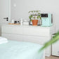 Commode de coffre de rangement en bois fabriqué par coffre de rangement moderne, 15,6 pouces de largeur