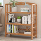 Contemporary Bookcase Open Shelf Bamboo Vertical Shelf Bookcase Clearhalo 'Bookcases' 'furn' 'furn_bookcases' 'Furniture' 'Office Furniture' 1200x1200_400209fe-080d-4ba5-b034-cf8db90bd8b7
