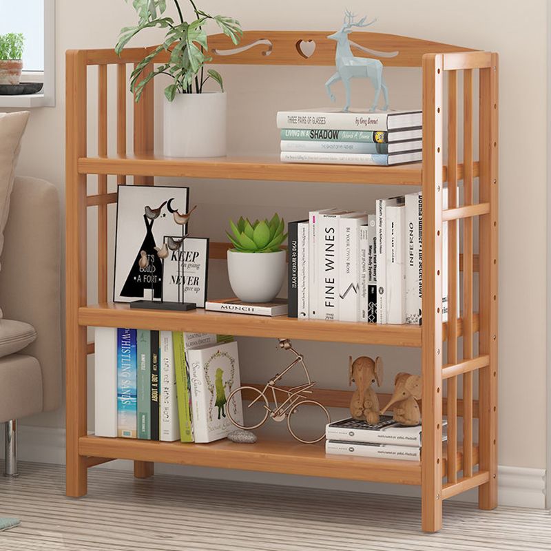 Contemporary Bookcase Open Shelf Bamboo Vertical Shelf Bookcase Clearhalo 'Bookcases' 'furn' 'furn_bookcases' 'Furniture' 'Office Furniture' 1200x1200_400209fe-080d-4ba5-b034-cf8db90bd8b7