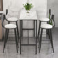 Modern Bar Table Set 1/2/3/5 Pieces Metal Bar Table with High Stools Clearhalo 'Bar Furniture' 'furn' 'furn_home_bar_bar_sets' 'Furniture' 'Home Bars & Bar Sets' 'home_bar_bar_sets' 'Kitchen & Dining Furniture' 1200x1200_40032dc1-0f14-4b21-9206-6803a16cc89c
