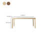 Contemporary Furniture Rectangle Stone Dining Room Table for Kitchen Clearhalo 'Dining Tables & Seating' 'Dining Tables' 'dining_table' 'furn' 'furn_dining_table' 'Furniture' 'Kitchen & Dining Furniture' 1200x1200_40034475-29ac-41f4-bfc0-c95707bc21a9