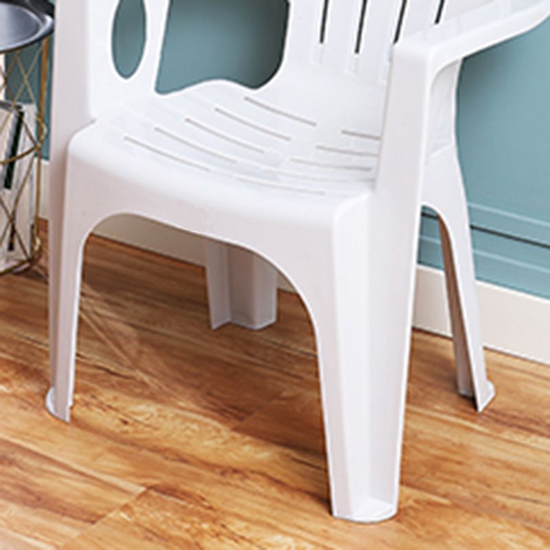 Modern Plastic Dining Arm Chairs Indoor Stackable Slat Back Dining Armchairs Clearhalo ' kitchen&dining_furn' 'Dining Chairs' 'Dining Tables & Seating' 'dining_chair' 'furn' 'furn_dining_chair' 'Furniture' 'furniture_dining_chair' 'Kitchen & Dining Furniture' 'kitchen' 1200x1200_4007cde8-ce4c-4ea9-a57b-dc90341e19da