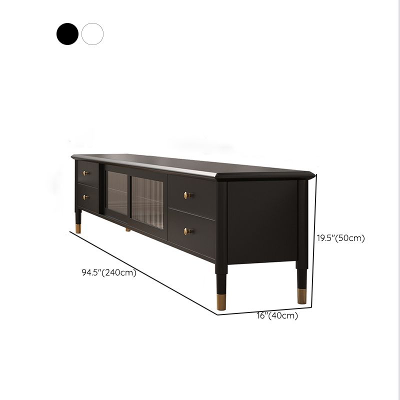 Solid Wood TV Media Console Modern TV Media Stand for Living Room Clearhalo 'furn' 'furn_tv_stands_entertainment_centers' 'Furniture' 'Living Room Furniture' 'TV Stands & Entertainment Centers' 'TV Stands & Media Storage Furniture' 'tv_stands_entertainment_centers' 1200x1200_400864a7-510d-4d83-9920-8ad9815ff86c