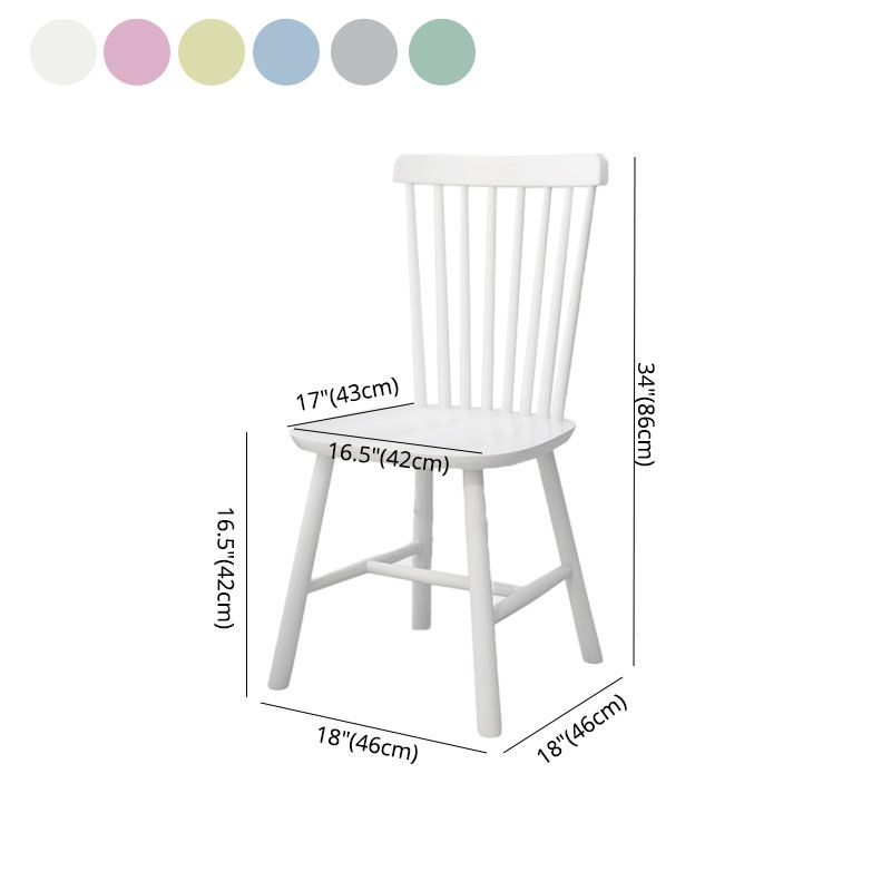 Indoor Scandinavian Side Chair Wood Upholstered Windsor Back Dining Room Chair (Set of 2) Clearhalo ' kitchen&dining_furn' 'Dining Chairs' 'Dining Tables & Seating' 'dining_chair' 'furn' 'furn_dining_chair' 'Furniture' 'furniture_dining_chair' 'Kitchen & Dining Furniture' 'kitchen' 1200x1200_400d4aa4-1f58-4722-97b1-505b524b7df1