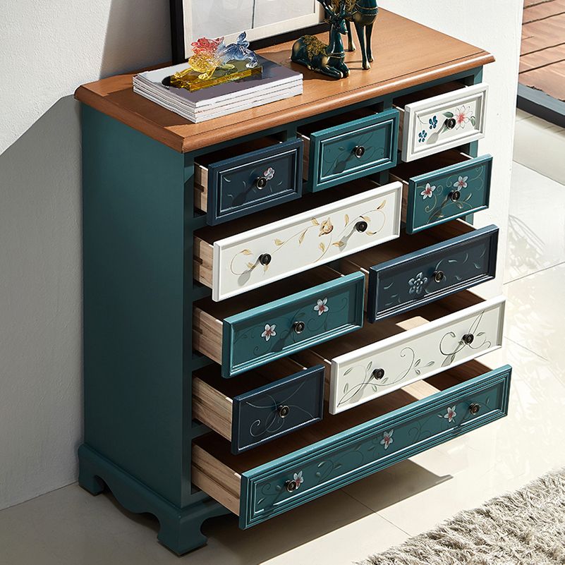 Traditional Storage Chest Dresser Wooden Storage Chest with Drawers for Bedroom Clearhalo 'Bedroom Furniture' 'Dressers & Chests' 'dressers_chests' 'furn' 'furn_dressers_chests' 'Furniture' 1200x1200_400f5398-f80a-4f00-8796-1108430ff340