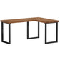 Solid Wood Pedestal Writing Desk Industrial L-Shape Office Desk Clearhalo 'furn' 'furn_office_desk' 'Furniture' 'Office Desks' 'Office Furniture' 'office_desk' 1200x1200_40102f3d-19e1-4305-a526-d21857b496aa