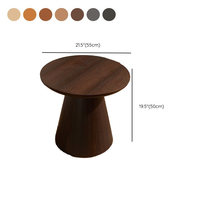 Contemporary Coffee Table Solid Wood Pedestal Coffee Cocktail Table Clearhalo 'Coffee & Accent Tables' 'Coffee Tables' 'coffee_tables' 'furn' 'furn_coffee_tables' 'Furniture' 'Living Room Furniture' 1200x1200_40107a07-a17b-47fa-b5a6-309f5a054e88