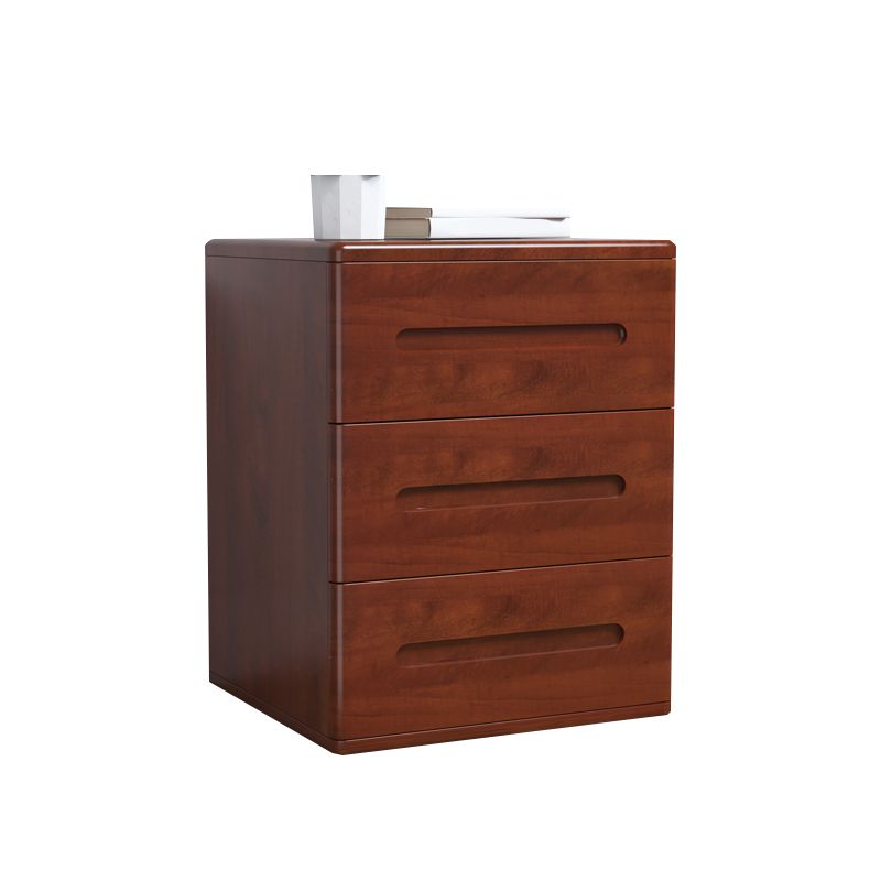 3 - Drawers Contemporary Bedside Cabinet Antique Finish Bed Nightstand Clearhalo 'Bedroom Furniture' 'furn' 'furn_night_stand' 'Furniture' 'night_stand' 'Nightstands' 1200x1200_4017a0e3-e76a-4428-8deb-0dea8ac6d282