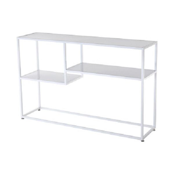 9.84 "W Tabla de acento de consola contemporánea Tabla de consola de acabado antiguo