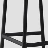 Contemporary PP Bar and Counter Stool Low Back Stool with 4 Legs Clearhalo 'Bar Furniture' 'Bar Stools' 'bar_stools' 'furn' 'furn_bar_stools' 'Furniture' 'furniture_bar_stools' 'Kitchen & Dining Furniture' 1200x1200_4019e8c7-42d6-49ad-8942-0f0cc5ad43dc