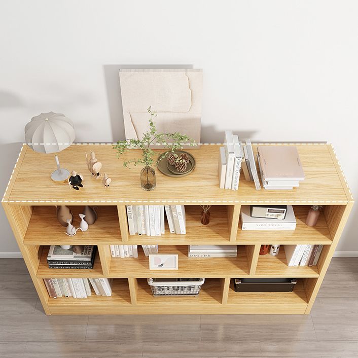 39.4" H X 9.1"W Engineered Wood Bookcase Modern Closed Back Standard Book Shelf Clearhalo 'Bookcases' 'furn' 'furn_bookcases' 'Furniture' 'Office Furniture' 1200x1200_401a2000-1e04-4761-9498-f076fdc36561