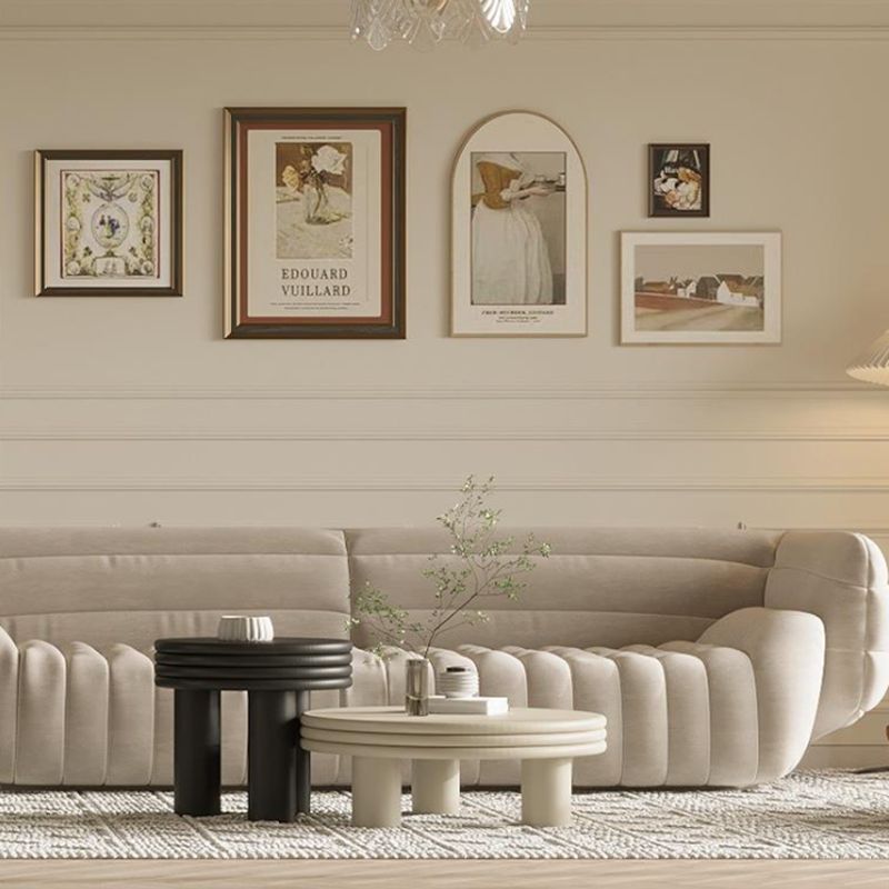 Contemporary Simple 3 Legs Coffee Table Round Wood Cocktail Table Set Clearhalo 'Coffee & Accent Tables' 'Coffee Tables' 'coffee_tables' 'furn' 'furn_coffee_tables' 'Furniture' 'Living Room Furniture' 1200x1200_401d8874-4da1-46a0-ac0a-fc0b29ceb045