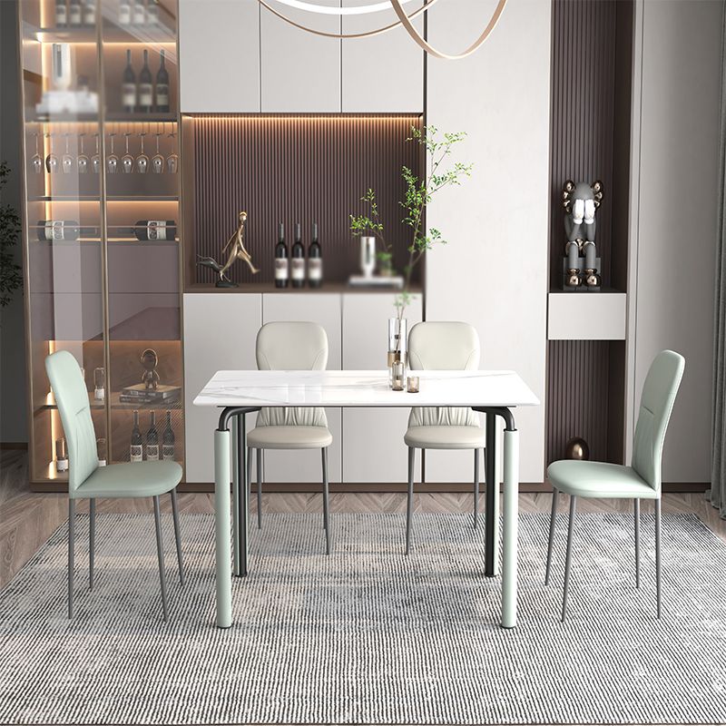 Scandinavian Style 1/2/5/7 Rectangle Dining Room Table Set for Home Use Clearhalo 'Dining Room Sets' 'Dining Tables & Seating' 'dining_room_set' 'furn' 'furn_dining_room_set' 'Furniture' 'furniture_dining_room_set' 'Kitchen & Dining Furniture' 'kitchen&dining_furn' 'kitchen' 1200x1200_401db18b-bfd0-479c-b2e6-476e0f272fbb