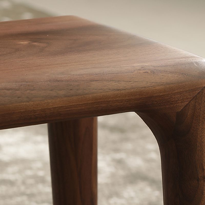 Rectangle Solid Wood Bedroom Bench Modern Seating Bench with 4 Legs Clearhalo 'Benches' 'Chairs & Seating' 'furn' 'furn_benches' 'Furniture' 'Living Room Furniture' 1200x1200_401f57f1-d02e-4567-8d60-83c81fb04e4a