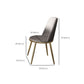 Modern Dining Table Set 1/5/7 Pcs Sintered Stone Dining Table with Armless Chairs Clearhalo 'Dining Room Sets' 'Dining Tables & Seating' 'dining_room_set' 'furn' 'furn_dining_room_set' 'Furniture' 'Kitchen & Dining Furniture' 1200x1200_4029019b-ea4b-4652-8965-846be237b109