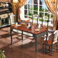 Mid-Century Modern Dining Table Rectangle Solid Wood Dining Table for Home Use Clearhalo ' dining_table' 'Dining Tables & Seating' 'Dining Tables' 'furn' 'furn_dining_table' 'Furniture' 'furniture_dining_table' 'Kitchen & Dining Furniture' 'kitchen&dining_furn' 'kitchen' 'kitchen_dining_table' 1200x1200_402de749-d7af-4851-98dc-b8be43b65a62