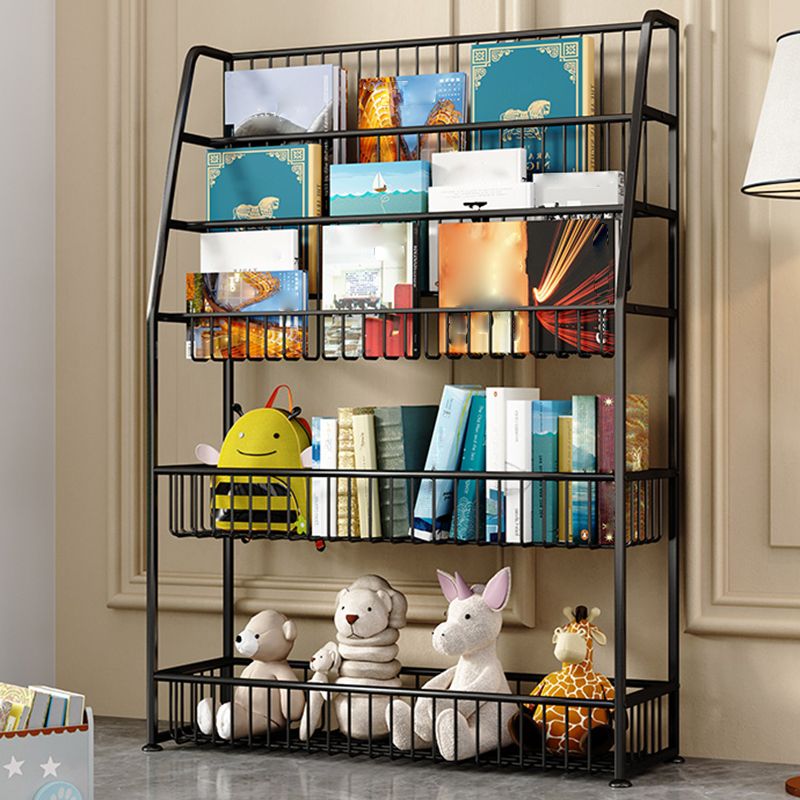 Office Closed Bookshelf Modern Metal Bookcase with Rectangle Shelves Clearhalo 'Bookcases' 'furn' 'furn_bookcases' 'Furniture' 'furniture_bookcases' 'Office Furniture' 1200x1200_402e5aeb-7d0d-4d04-9858-f63d04a1f559