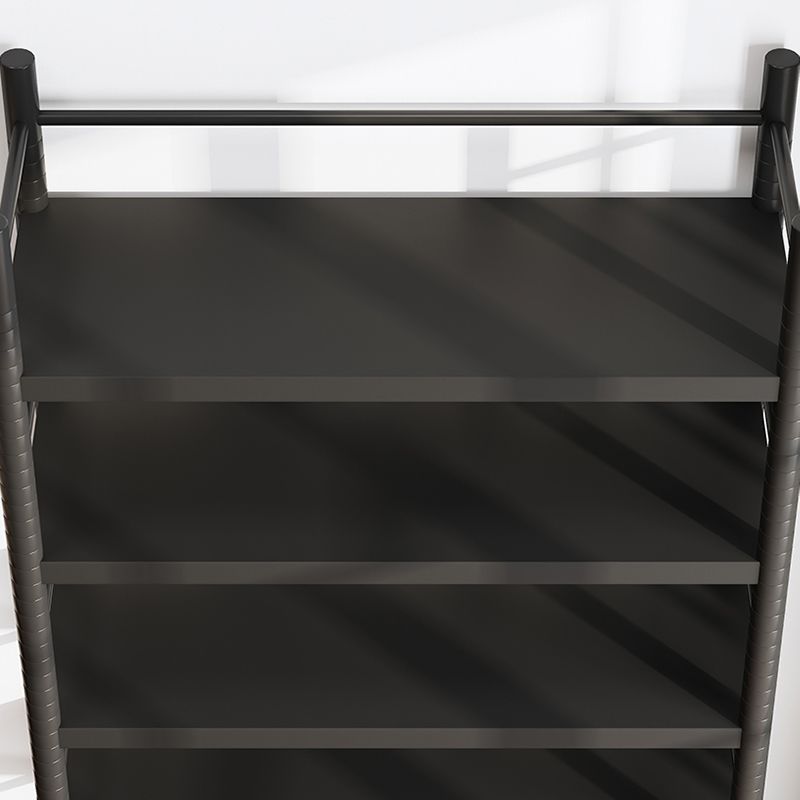 Scaffali di libreria moderni per scaffali in metallo aperto per l'home office