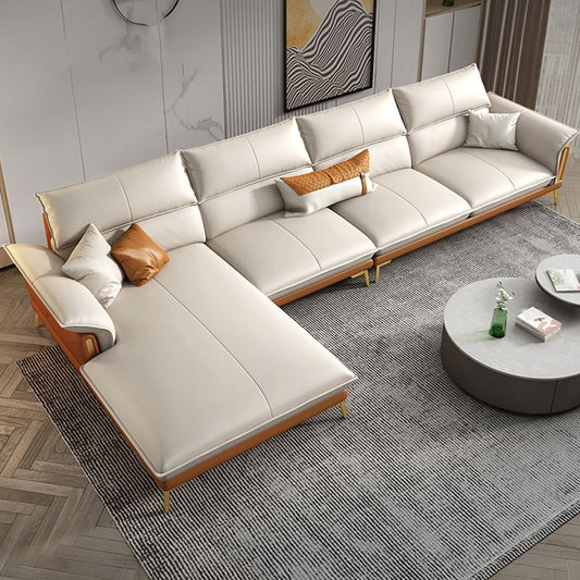 Glamourige Leder Wohnzimmer Sitzgelegen