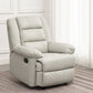 Faux Leather Swivel Base Recliner Chair Modern 36.2" W Recliners with Massage Clearhalo 'Chairs & Seating' 'furn' 'furn_recliners' 'Furniture' 'Living Room Furniture' 'Recliners' 1200x1200_4031d9ff-be1b-4d1f-90cf-1d50a4cace06