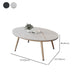 Glam Slate Geometric Coffee Table 17.7" H 1 Single Cocktail Table with Storage Clearhalo 'Coffee & Accent Tables' 'Coffee Tables' 'coffee_tables' 'furn' 'furn_coffee_tables' 'Furniture' 'Living Room Furniture' 1200x1200_40330dbc-d781-4316-9996-eba30439b15b