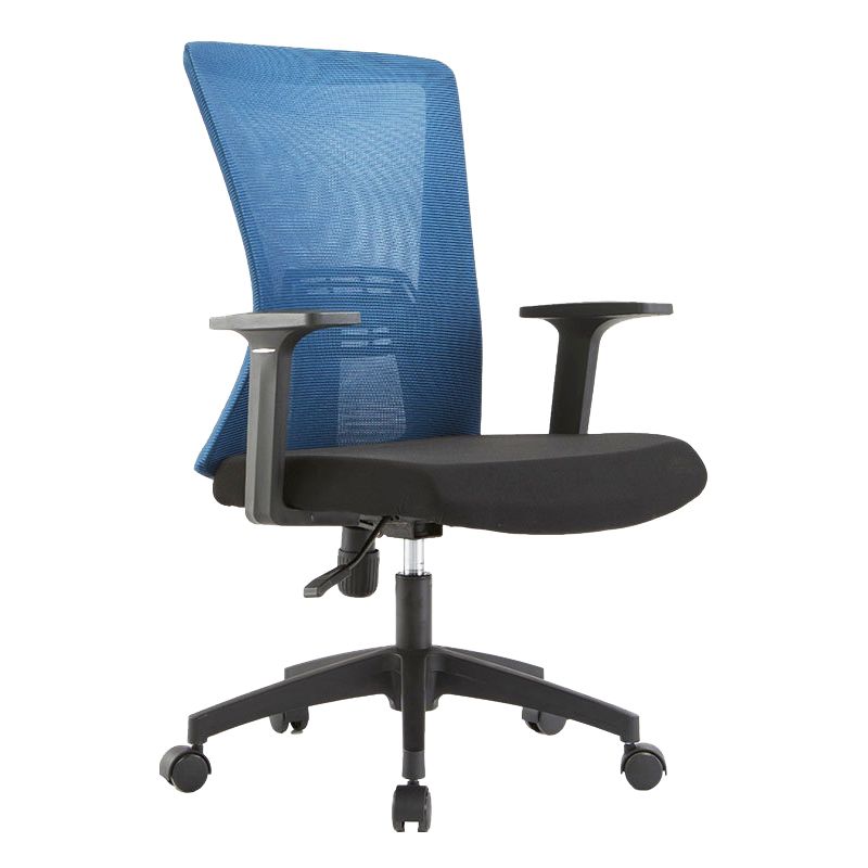 Fixed Arms Office Chair Microfiber Desk High Back Chair Wheels Ergonomic Clearhalo 'furn' 'furn_office_chair' 'Furniture' 'Office Chairs' 'Office Furniture' 'office_chair' 1200x1200_4035e008-aafa-4d5c-9d43-70645843edc4