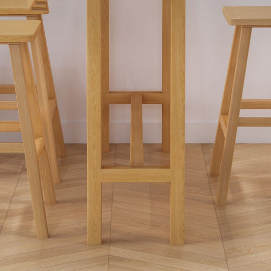 Natural Bar Table Set 1/4 Pieces Rectangle Solid Wood Counter Table Set Clearhalo 'Bar Furniture' 'furn' 'furn_home_bar_bar_sets' 'Furniture' 'Home Bars & Bar Sets' 'home_bar_bar_sets' 'Kitchen & Dining Furniture' 1200x1200_4037fd1e-f8ee-44fb-bbb9-24e5db94ac45