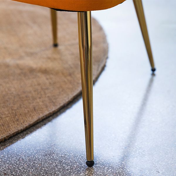 Nordic Metal Dining Room Arm Chairs Open Back Dining Side Chair for Restaurant Clearhalo ' kitchen&dining_furn' 'Dining Chairs' 'Dining Tables & Seating' 'dining_chair' 'furn' 'furn_dining_chair' 'Furniture' 'furniture_dining_chair' 'Kitchen & Dining Furniture' 'kitchen' 1200x1200_403aeacc-99d7-4167-a164-c3dd24a84f22