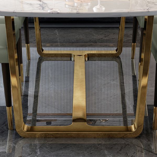 Contemporary Style Rectangle Table Set 1/4/5/7 Pieces Dining Set for Home Use Clearhalo 'Dining Room Sets' 'Dining Tables & Seating' 'dining_room_set' 'furn' 'furn_dining_room_set' 'Furniture' 'Kitchen & Dining Furniture' 1200x1200_403aebce-68b3-47ea-a8a1-b56d2d5cac02