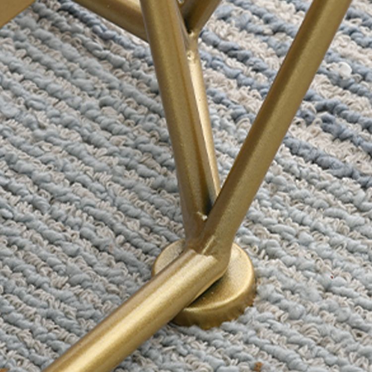 Modern Frame Coffee Table Rectangular Glass Top Coffee Cocktail Table for Home