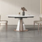 Modern Sintered Stone Dining Table Set 1/2/5/7/9 Pieces Dining Set for Home Use Clearhalo 'Dining Room Sets' 'Dining Tables & Seating' 'dining_room_set' 'furn' 'furn_dining_room_set' 'Furniture' 'Kitchen & Dining Furniture' 1200x1200_403d8670-7fda-4f42-a6bb-31f04a468e46