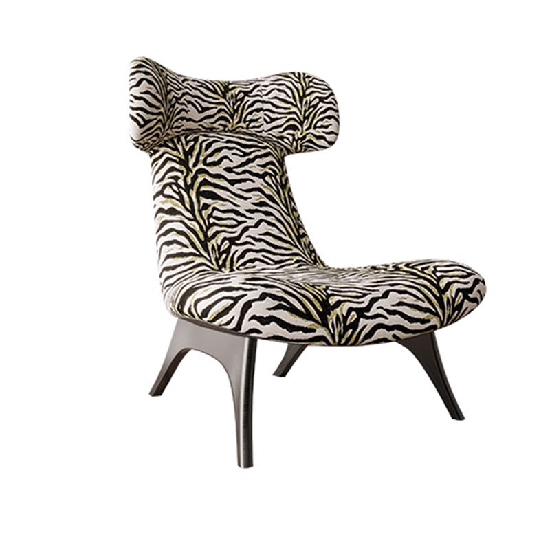 Mid-century Modern Wingback Chair Fixed Back Sled Armless Chair Clearhalo 'Accent Chairs' 'accent_chairs' 'Chairs & Seating' 'furn' 'furn_accent_chairs' 'Furniture' 'Living Room Furniture' 1200x1200_40409198-533e-42d8-a462-39b8cda41d27