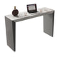Living Room Counter Wine Table Rectangle Stone Modern Bar Height Pub Table in Grey Clearhalo 'Bar Furniture' 'Bar Tables' 'bar_tables' 'furn' 'furn_bar_tables' 'Furniture' 'furniture_bar_tables' 'Kitchen & Dining Furniture' 1200x1200_4041858d-e97c-489c-90de-ec3576ea0bcf
