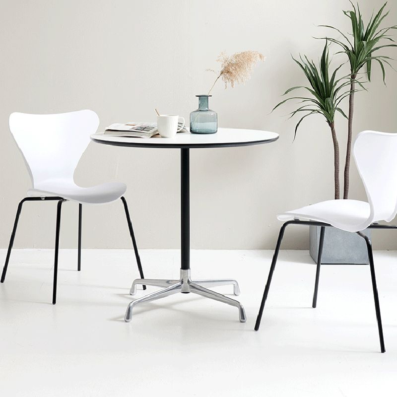 Mesa de centro con pedestal escandinavo, mesa de centro de madera para cóctel, para sala de estar