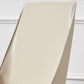Modern Style Leather Dining Chair Armless Metal Side Chair for Home Use