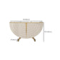 Glam Golden Console Table Doors Included Console Sofa Table for Hall