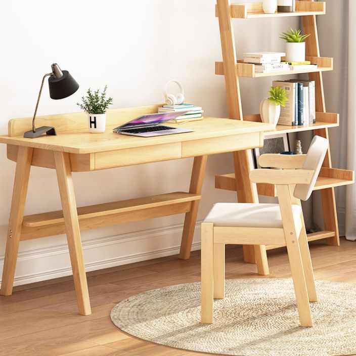 Wood Modern Dining Arm Chair with Color Cushion Open Back Dining Side Chair Clearhalo ' kitchen&dining_furn' 'Dining Chairs' 'Dining Tables & Seating' 'dining_chair' 'furn' 'furn_dining_chair' 'Furniture' 'furniture_dining_chair' 'Kitchen & Dining Furniture' 'kitchen' 1200x1200_404aaa69-21b5-40fe-9b3a-5dfc31663691