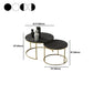 Round Nesting Coffee Table Modern Minimalist Slate Coffee Table Clearhalo 'Coffee & Accent Tables' 'Coffee Tables' 'coffee_tables' 'furn' 'furn_coffee_tables' 'Furniture' 'Living Room Furniture' 1200x1200_404c5653-f66e-4a2e-bf8e-a939ec64f8bb