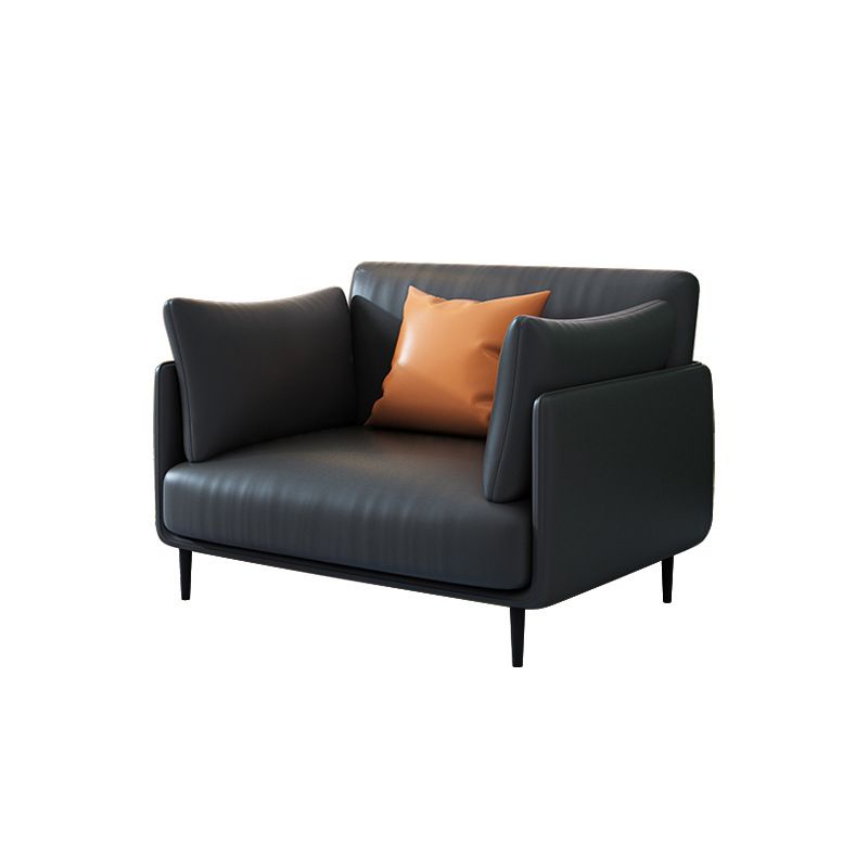 Faux Lederstuhl 39,3 "L x33.4" W x33.4 "H Arme enthalten Stuhl