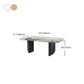 Modern 1/2/5/7 Pieces Dining Set Sintered Stone Dining Table with Leather Chairs Clearhalo 'Dining Room Sets' 'Dining Tables & Seating' 'dining_room_set' 'furn' 'furn_dining_room_set' 'Furniture' 'furniture_dining_room_set' 'Kitchen & Dining Furniture' 1200x1200_404d3b6b-f8a7-4683-91a2-2991af23ce36